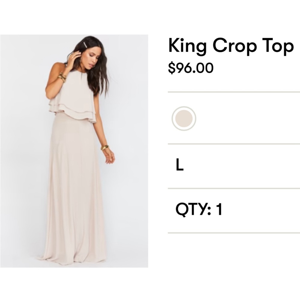 Show me your MuMu king crop top